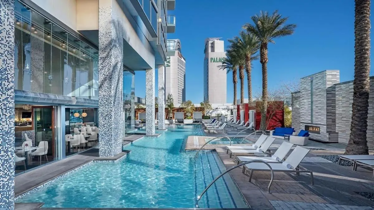 Luxury 1Br Palms Strip View Balcony Access 37322 Vila Las Vegas Casa de Férias